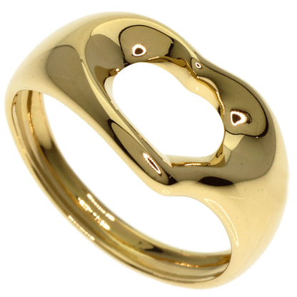 TIFFANY&Co.   Open heart Ring  K18 Yellow Gold Ladies [Used]