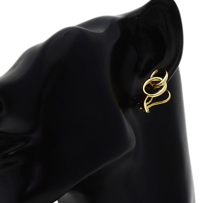 TIFFANY&Co. Double loop Earring K18 Yellow Gold Ladies [Used]