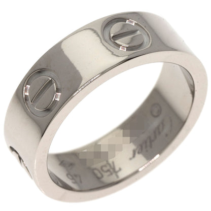 CARTIER love ring #46 Ring K18 White Gold Ladies [Used]