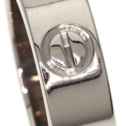 CARTIER love ring #46 Ring K18 White Gold Ladies [Used]