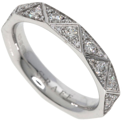 GRAFF Laurence Graff Signature Diamond Ring K18 White Gold Ladies [Used]