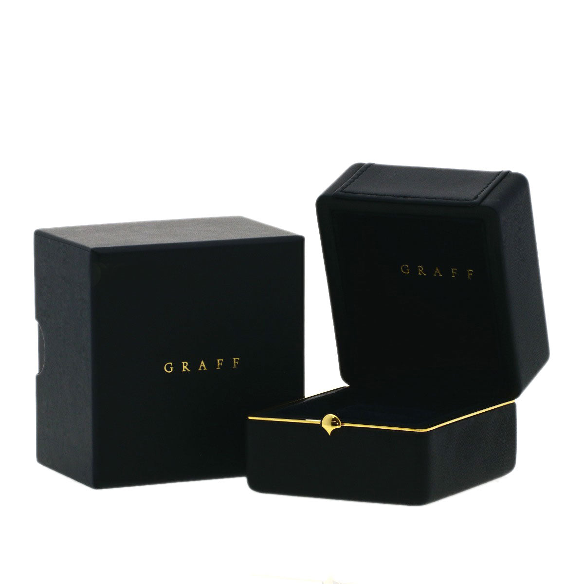 GRAFF Laurence Graff Signature Diamond Ring K18 White Gold Ladies [Used]