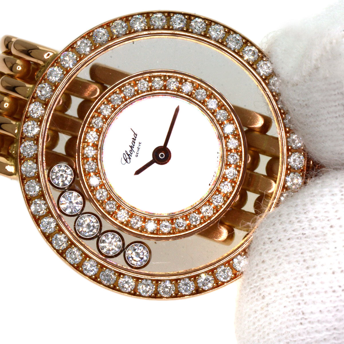 Chopard Happy diamond Watches 20/9064 K18 Pink Gold/18K Pink Gold Ladies