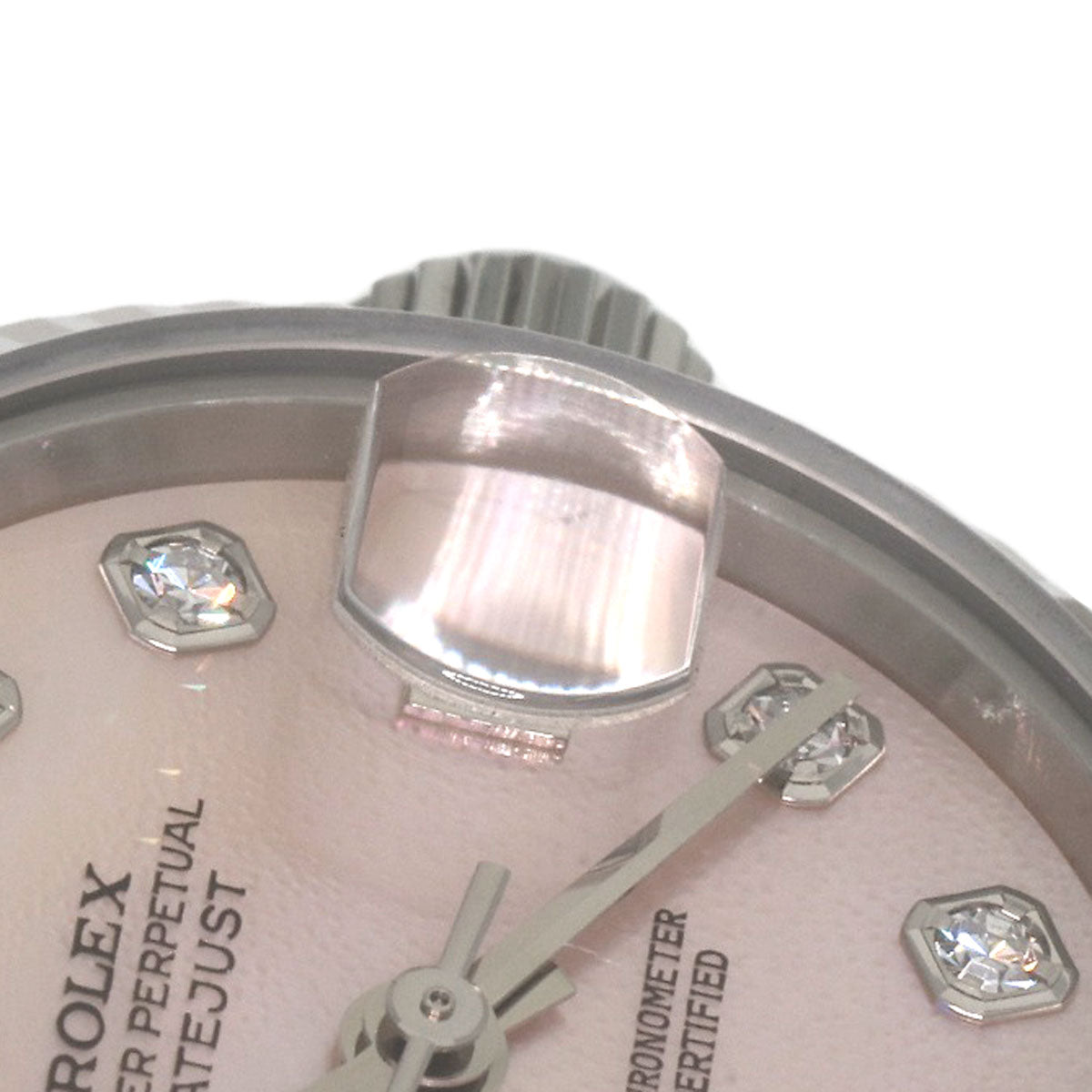 ROLEX DATEJUST 10P Diamond Watches Stainless Steel/Stainless Steel Ladies