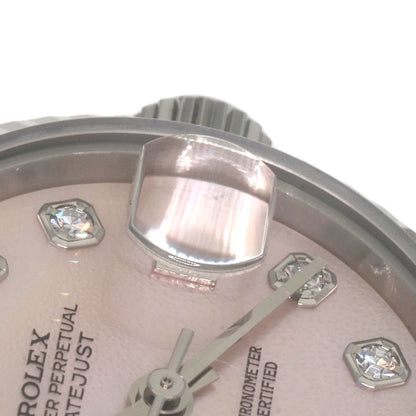 ROLEX DATEJUST 10P Diamond Watches Stainless Steel/Stainless Steel Ladies