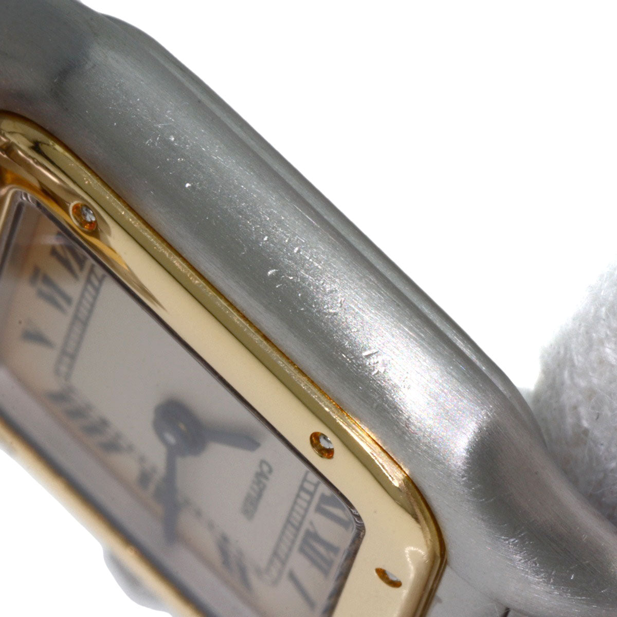 CARTIER PANTHERE SM 1 row Watches W25029B5 Stainless Steel/SSxK18YG Ladies