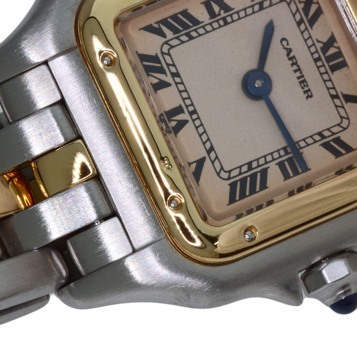 CARTIER PANTHERE SM 1 row Watches W25029B5 Stainless Steel/SSxK18YG Ladies