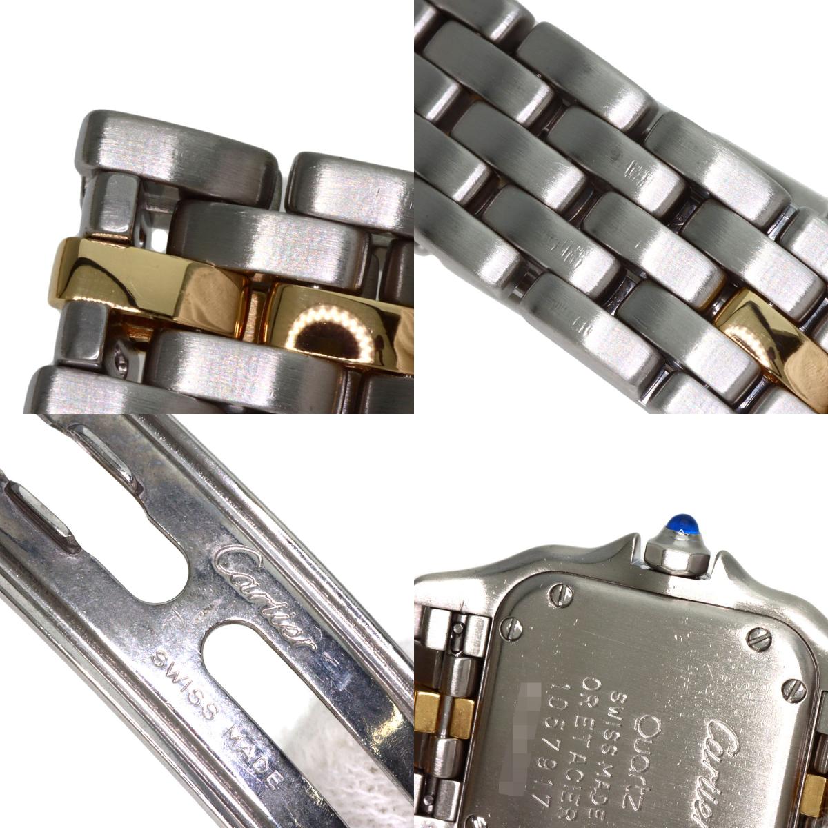 CARTIER PANTHERE SM 1 row Watches W25029B5 Stainless Steel/SSxK18YG Ladies