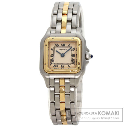 CARTIER PANTHERE SM 1 row Watches W25029B5 Stainless Steel/SSxK18YG Ladies
