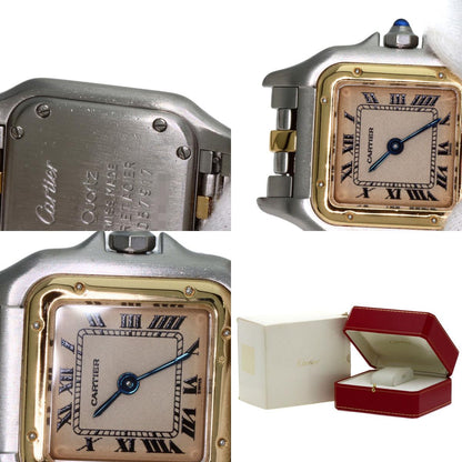 CARTIER PANTHERE SM 1 row Watches W25029B5 Stainless Steel/SSxK18YG Ladies