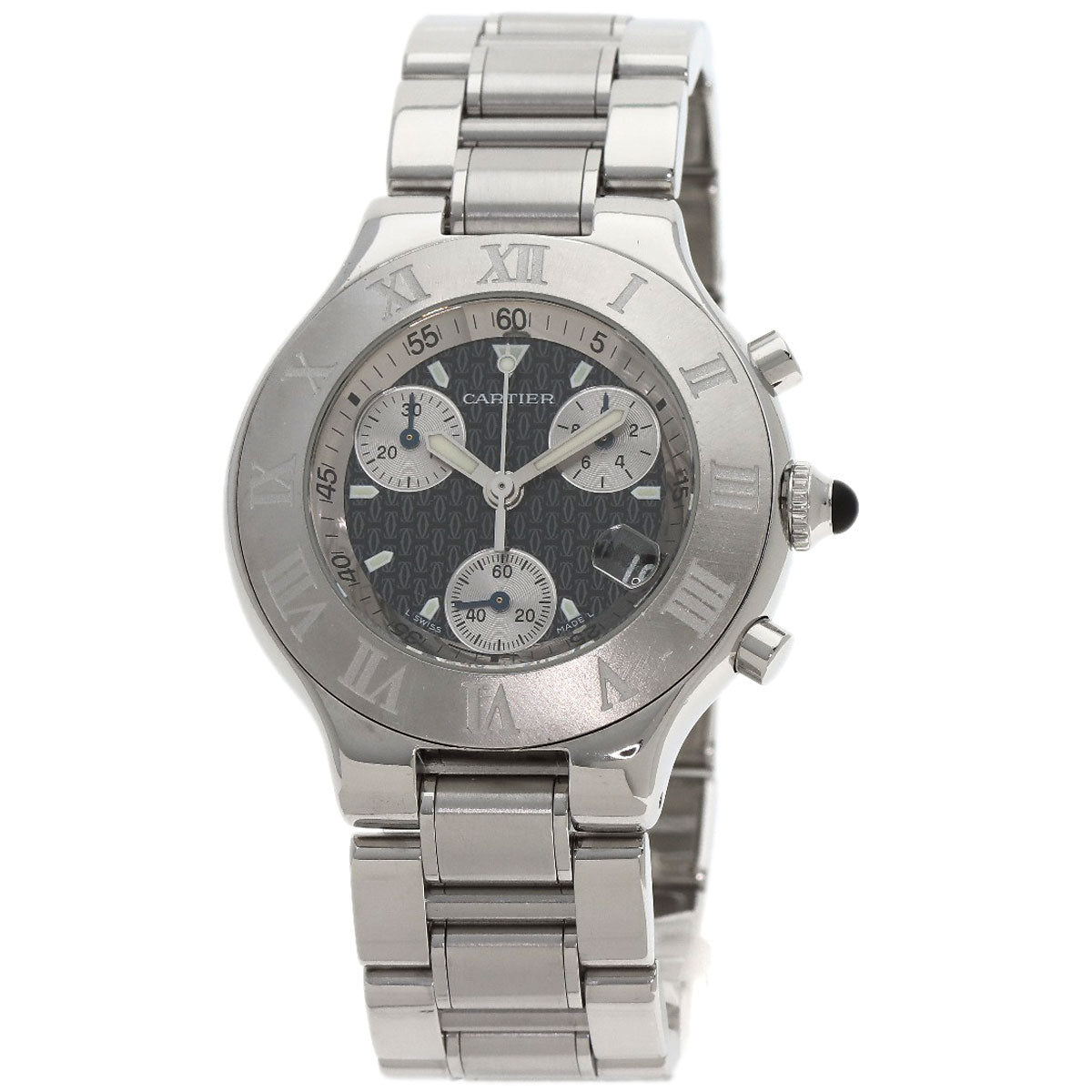 CARTIER CHRONOSCAPH21 Watches W101072T2 Stainless Steel/Stainless Steel mens