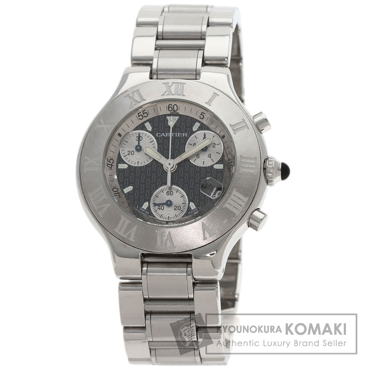 CARTIER CHRONOSCAPH21 Watches W101072T2 Stainless Steel/Stainless Steel mens