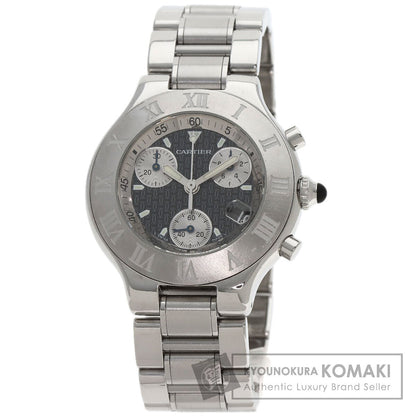CARTIER CHRONOSCAPH21 Watches W101072T2 Stainless Steel/Stainless Steel mens