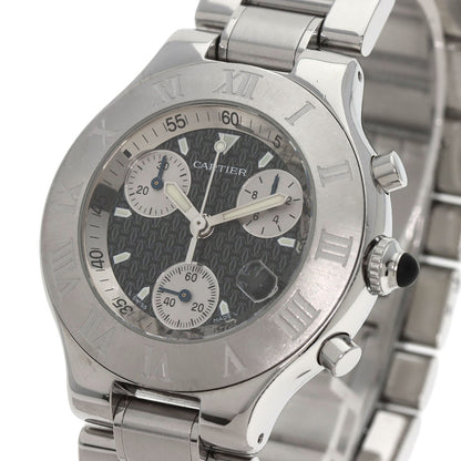 CARTIER CHRONOSCAPH21 Watches W101072T2 Stainless Steel/Stainless Steel mens