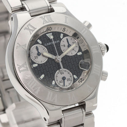 CARTIER CHRONOSCAPH21 Watches W101072T2 Stainless Steel/Stainless Steel mens