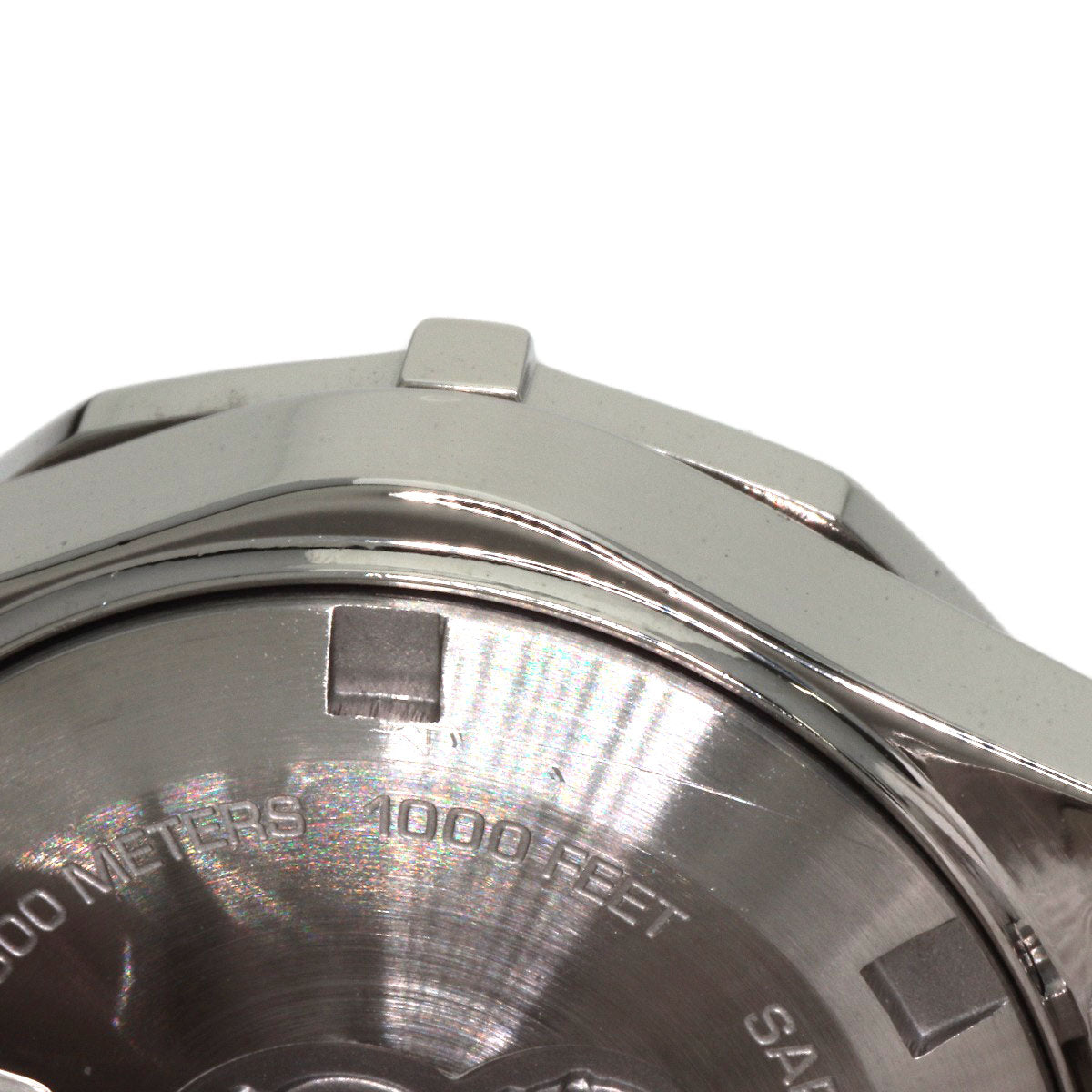 TAG HEUER Aquaracer Bezel 10P Diamond Watches WAF141B Stainless Steel/Stainless Steel Ladies