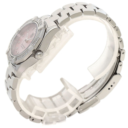 TAG HEUER Aquaracer Bezel 10P Diamond Watches WAF141B Stainless Steel/Stainless Steel Ladies