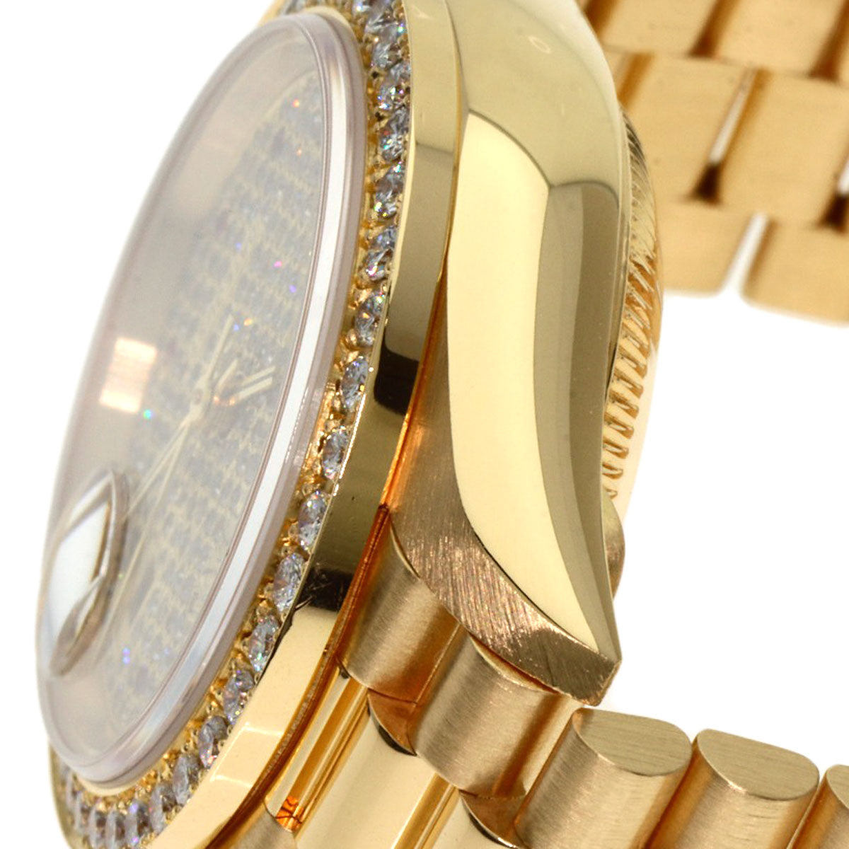 ROLEX Datejust Diamond Ruby Watches 69138 K18 Yellow Gold/18K Yellow Gold Ladies