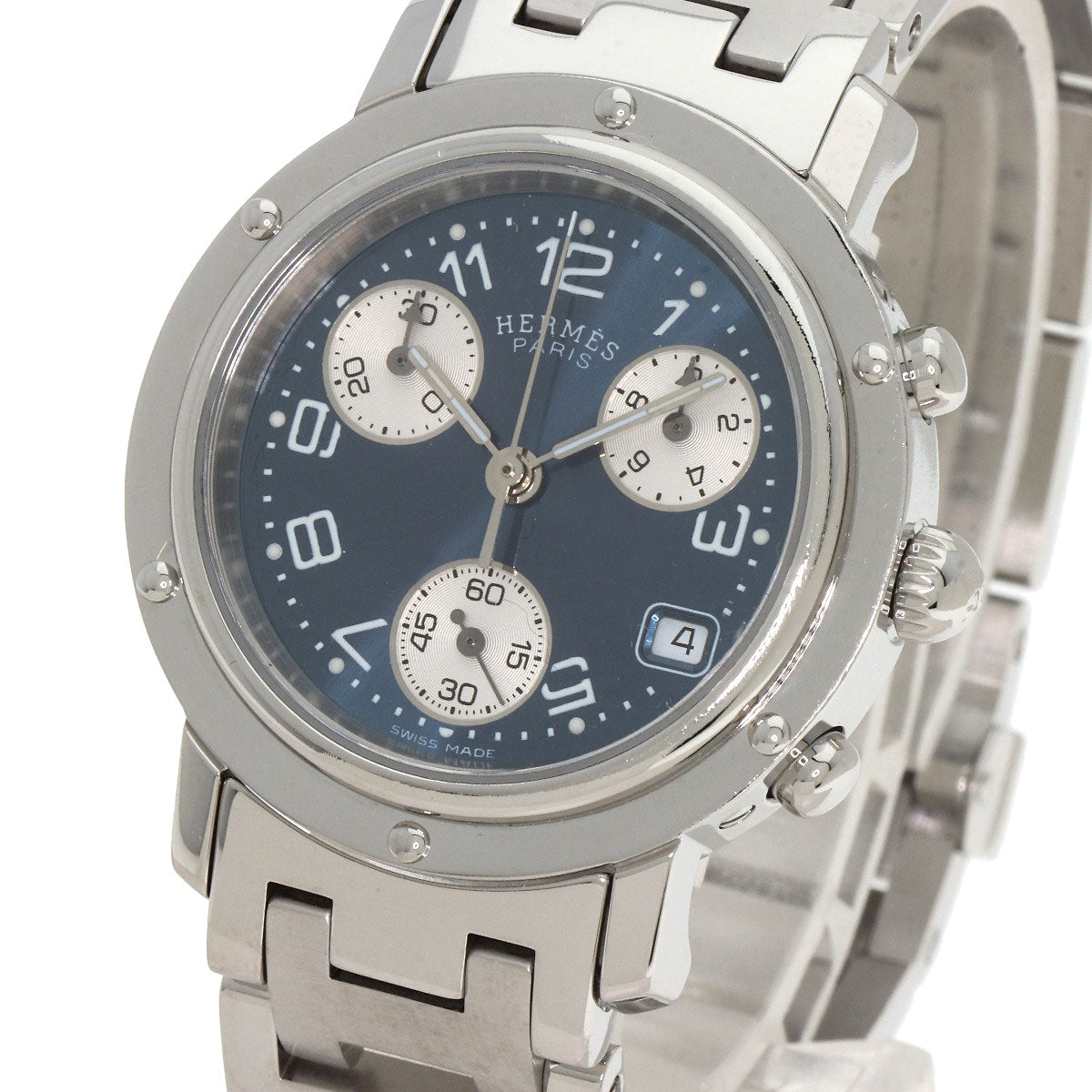 HERMES Clipper Watches CL1.310 Stainless Steel/Stainless Steel Ladies