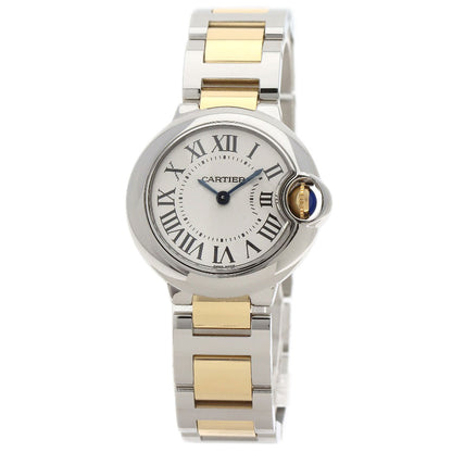 CARTIER Baron blue SM Watches W2BB0010 Stainless Steel/SSxK18YG Ladies
