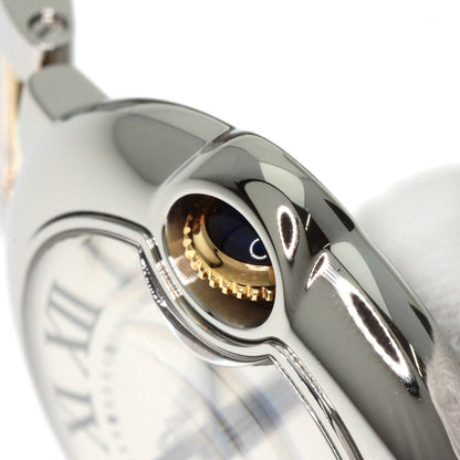 CARTIER Baron blue SM Watches W2BB0010 Stainless Steel/SSxK18YG Ladies