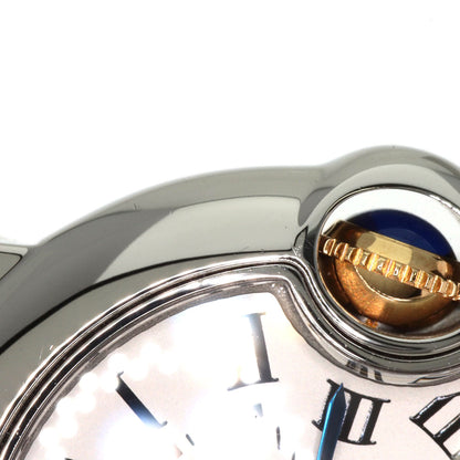 CARTIER Baron blue SM Watches W2BB0010 Stainless Steel/SSxK18YG Ladies