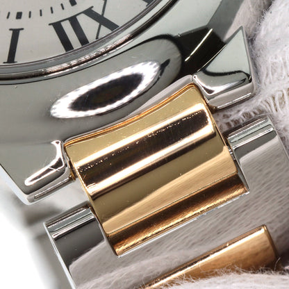 CARTIER Baron blue SM Watches W2BB0010 Stainless Steel/SSxK18YG Ladies