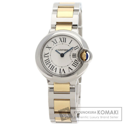 CARTIER Baron blue SM Watches W2BB0010 Stainless Steel/SSxK18YG Ladies