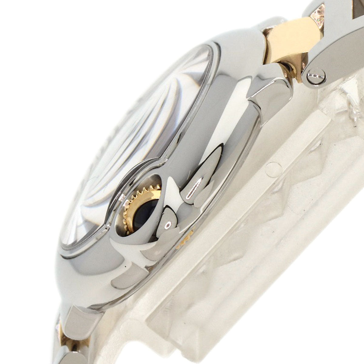 CARTIER Baron blue SM Watches W2BB0010 Stainless Steel/SSxK18YG Ladies