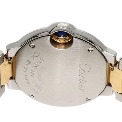 CARTIER Baron blue SM Watches W2BB0010 Stainless Steel/SSxK18YG Ladies