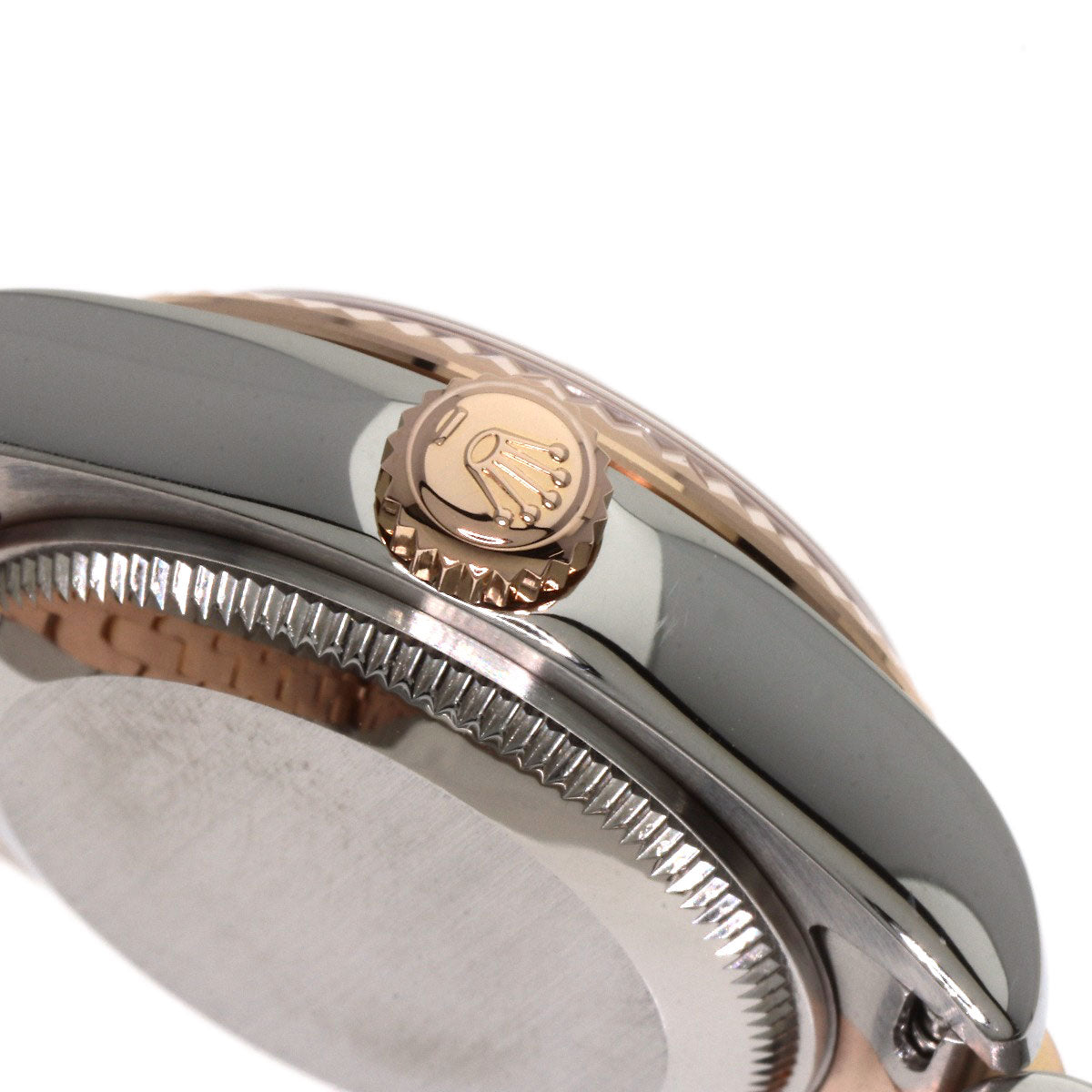 ROLEX Datejust 2P Diamond Gold Dust Watches 179171N2BR Stainless Steel/SSxK18PG Ladies