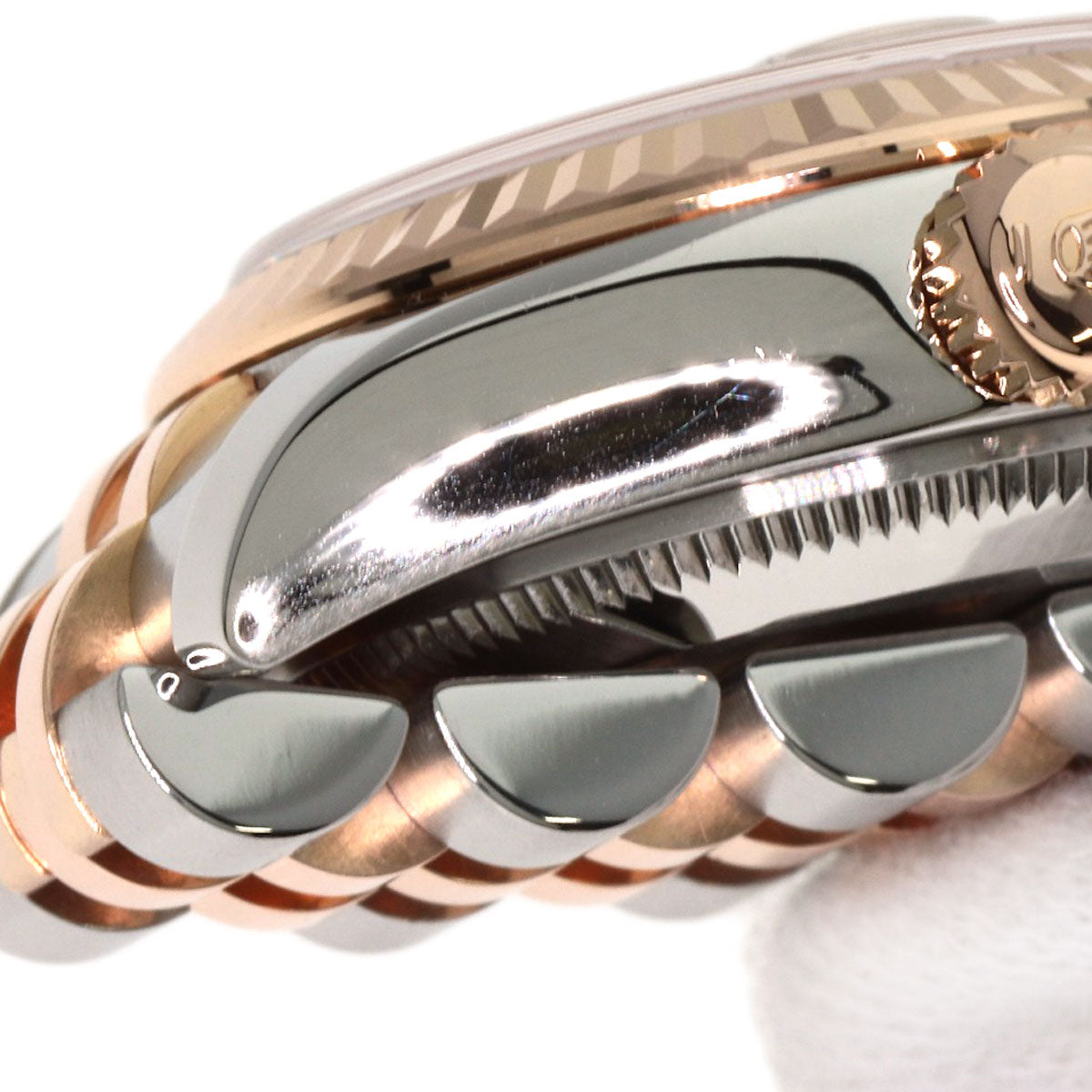 ROLEX Datejust 2P Diamond Gold Dust Watches 179171N2BR Stainless Steel/SSxK18PG Ladies