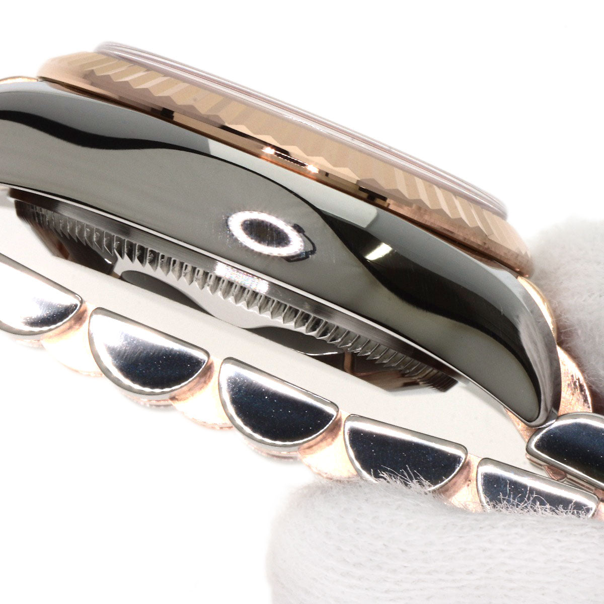 ROLEX Datejust 2P Diamond Gold Dust Watches 179171N2BR Stainless Steel/SSxK18PG Ladies