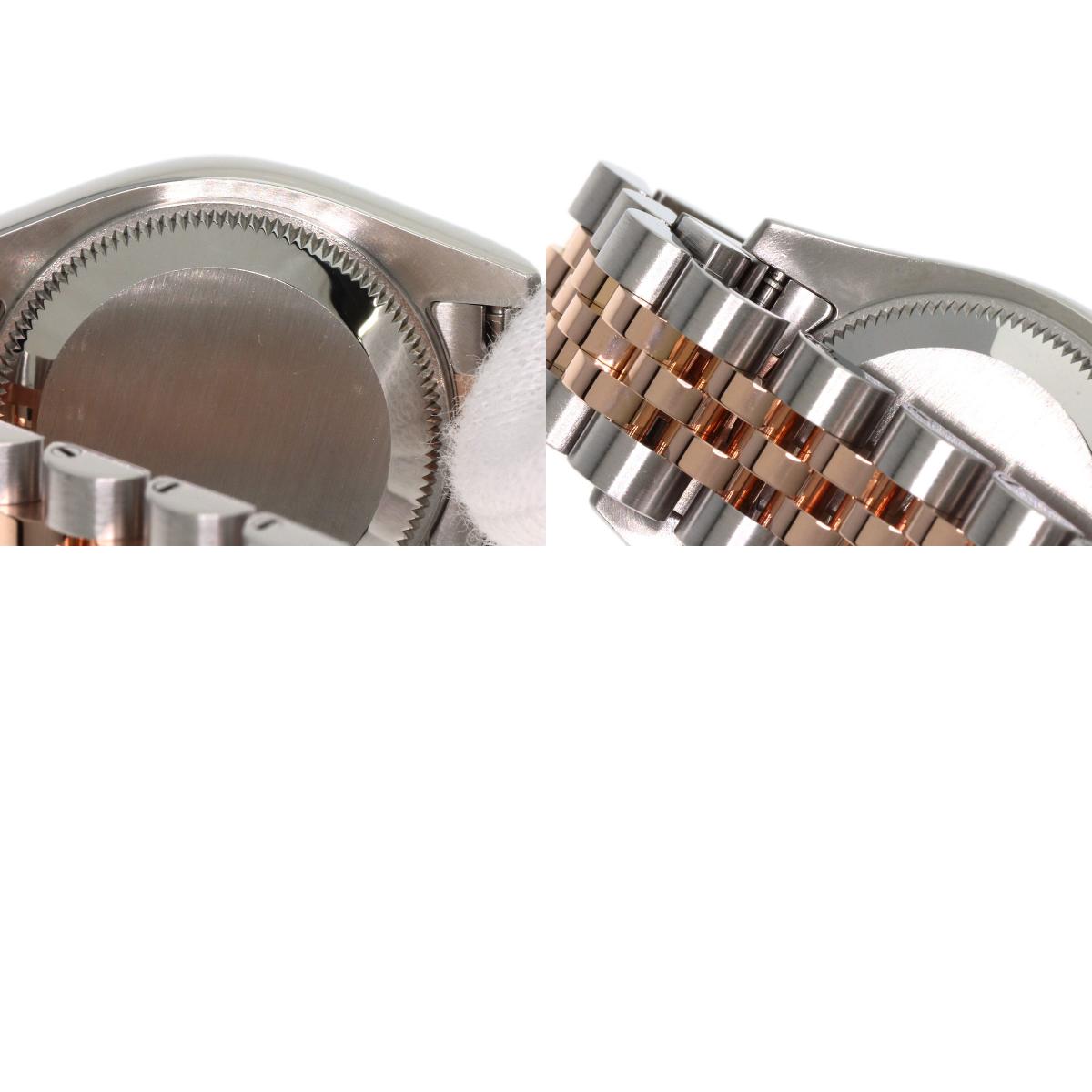 ROLEX Datejust 2P Diamond Gold Dust Watches 179171N2BR Stainless Steel/SSxK18PG Ladies