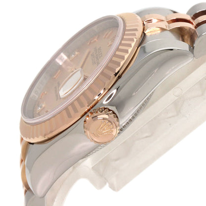 ROLEX Datejust 2P Diamond Gold Dust Watches 179171N2BR Stainless Steel/SSxK18PG Ladies