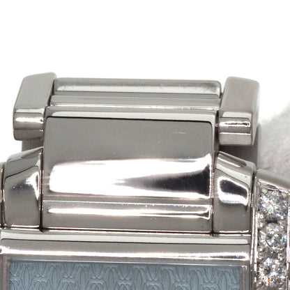 CARTIER Tank Francaise SM Diamond Watches WE1019S3 K18 White Gold/K18 White Gold Ladies