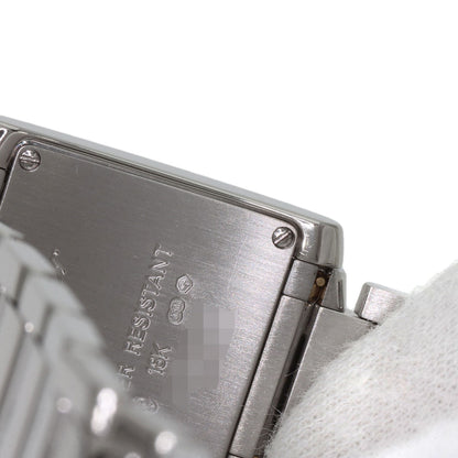 CARTIER Tank Francaise SM Diamond Watches WE1019S3 K18 White Gold/K18 White Gold Ladies