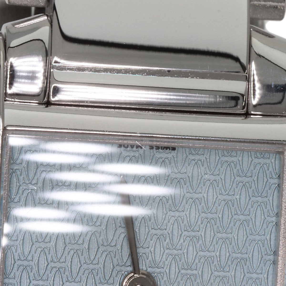 CARTIER Tank Francaise SM Diamond Watches WE1019S3 K18 White Gold/K18 White Gold Ladies