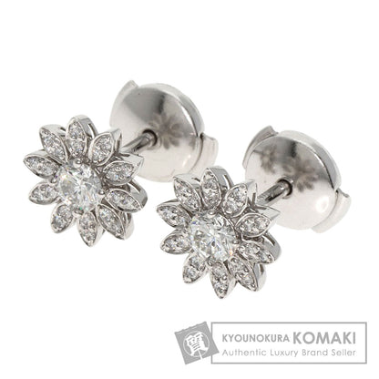 TIFFANY&Co. Enchant Flower Diamond earring Platinum PT950 Ladies [Used]