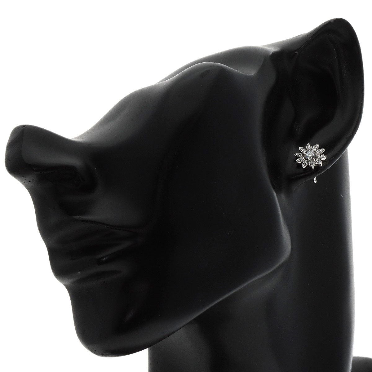 TIFFANY&Co. Enchant Flower Diamond earring Platinum PT950 Ladies [Used]