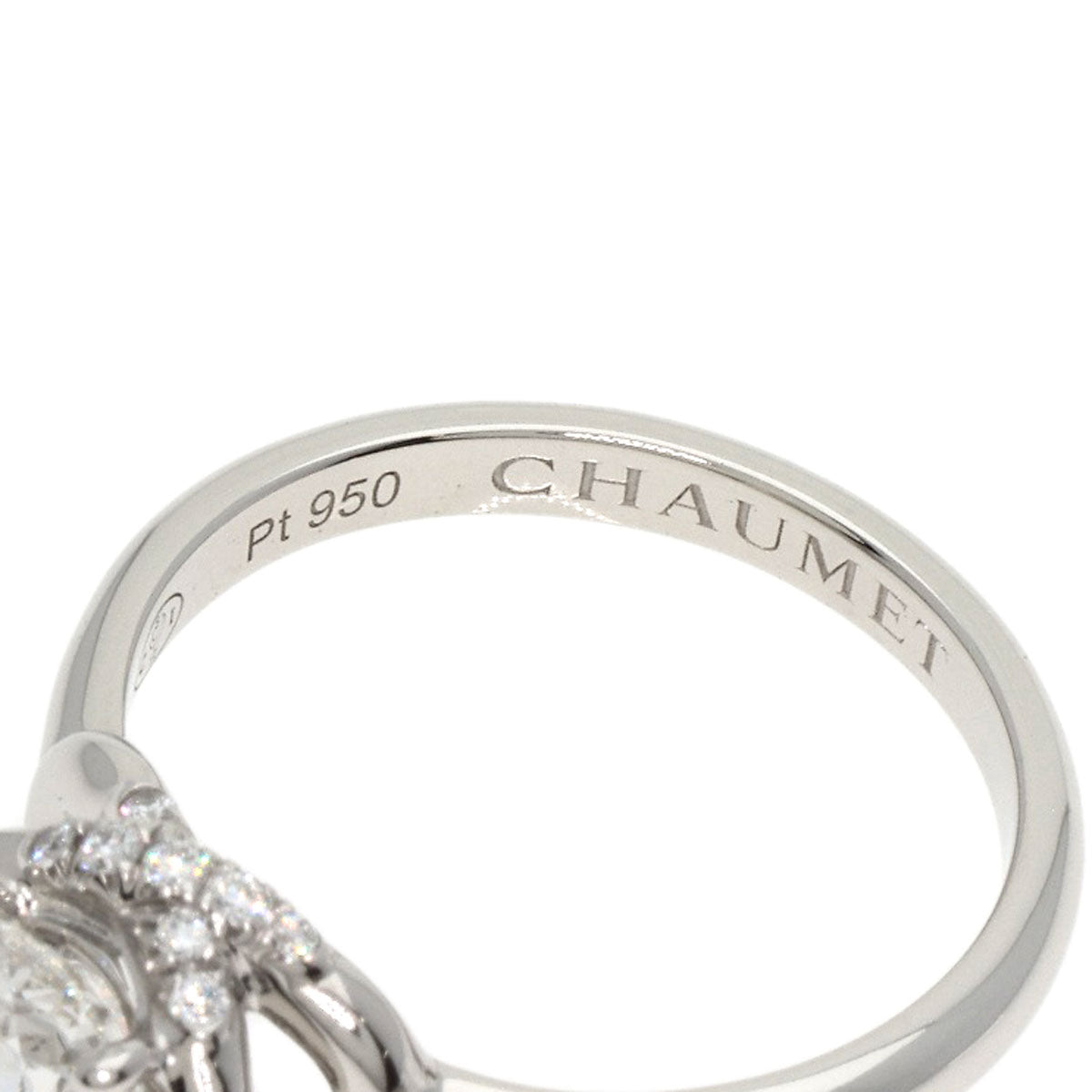 ショーメ リアン ダムール ダイヤモンド リング・指輪 プラチナPT950 レディース 【中古】【Chaumet】