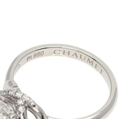ショーメ リアン ダムール ダイヤモンド リング・指輪 プラチナPT950 レディース 【中古】【Chaumet】