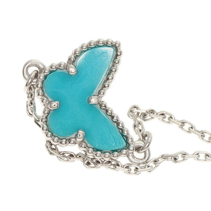 Van Cleef & Arpels   Bracelet Sweet Alhambra Papillon Turquoise K18 White Gold Ladies