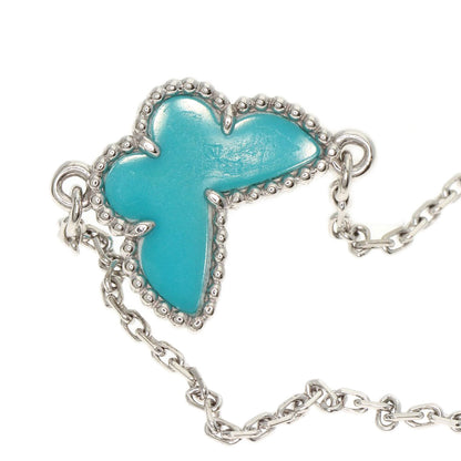 Van Cleef & Arpels   Bracelet Sweet Alhambra Papillon Turquoise K18 White Gold Ladies
