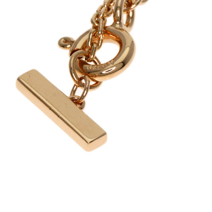 TIFFANY&Co. T One Circle Pink Sapphire Necklace K18 Pink Gold Ladies [Used]