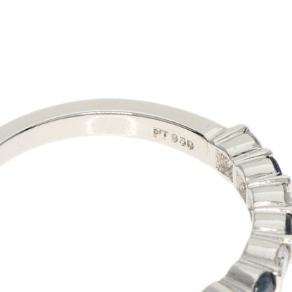 TIFFANY&Co. Diamond Sapphire Ring Platinum PT950 Ladies [Used]