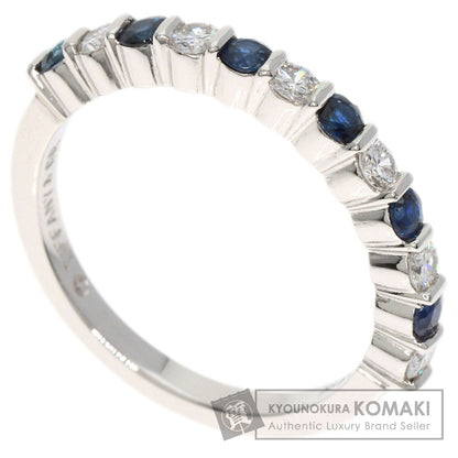 TIFFANY&Co. Diamond Sapphire Ring Platinum PT950 Ladies [Used]