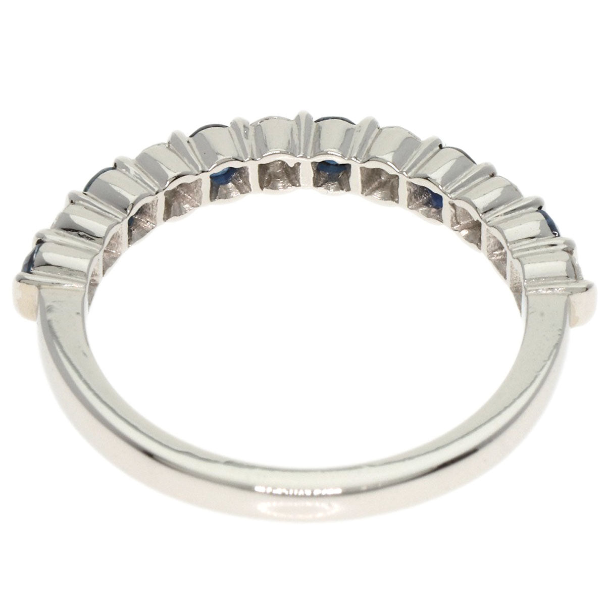 TIFFANY&Co. Diamond Sapphire Ring Platinum PT950 Ladies [Used]