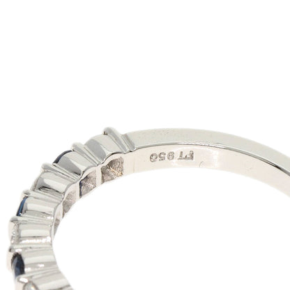 TIFFANY&Co. Diamond Sapphire Ring Platinum PT950 Ladies [Used]