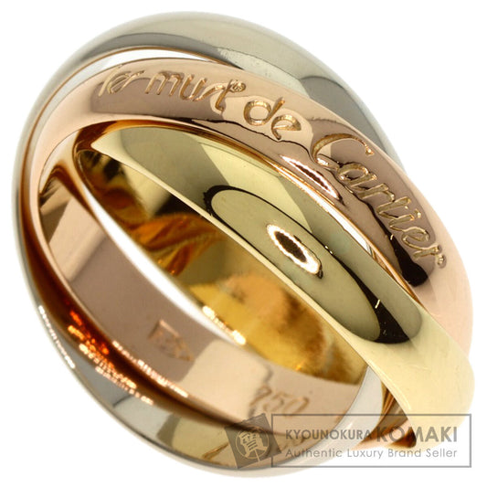 CARTIER   Trinity #48 Ring  K18 Yellow Gold K18 White GoldLadies [Used]